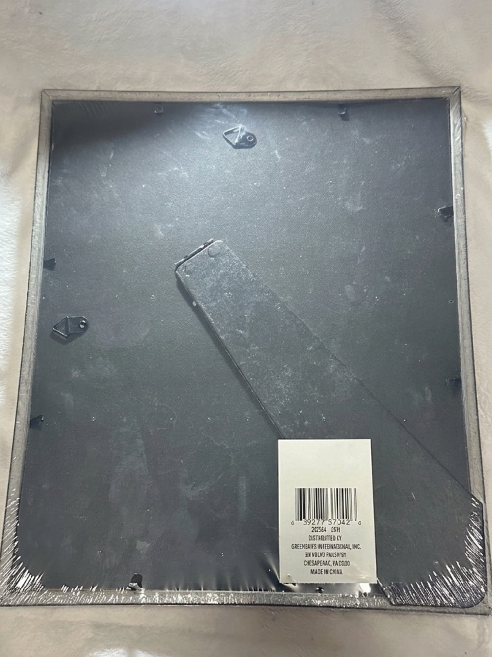 Cherry Brown Wood Photo Frame with White Mat 8x10 - Picture 5 of 5